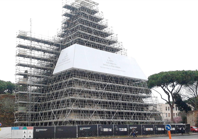 ponteggi restauri monumentali