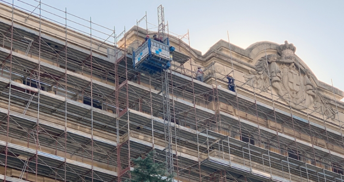 Ponteggi per il restauro monumentale